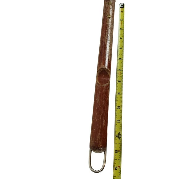 Bar B Que Stainless Steel Professional Tools Wooden Handle Spatula BBQ Barbecue - Picture 5 of 6